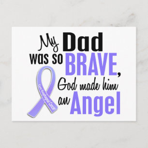Angel 1 Dad Esophageal Cancer Postcard