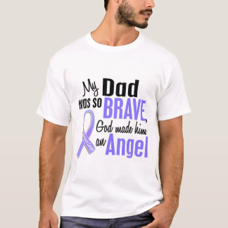 Angel 1 Dad Stomach Cancer T-Shirt