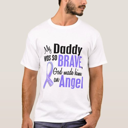 Angel 1 Daddy Stomach Cancer T_Shirt
