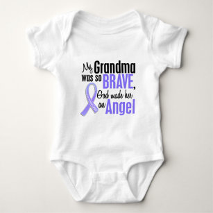 Angel 1 Grandma Stomach Cancer Baby Bodysuit
