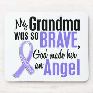Angel 1 Grandma Stomach Cancer Mouse Pad