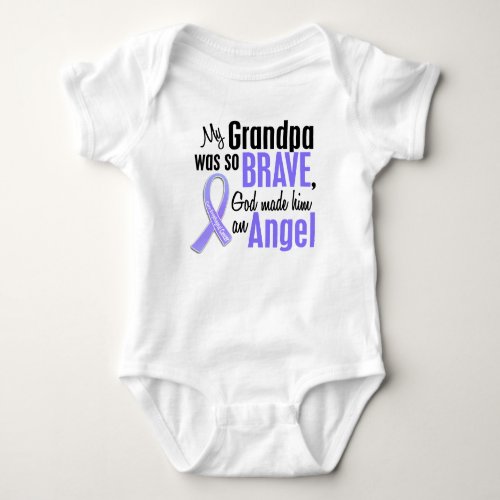 Angel 1 Grandpa Esophageal Cancer Baby Bodysuit