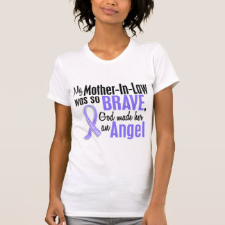 Angel 1 Mother-In-Law Stomach Cancer T-Shirt