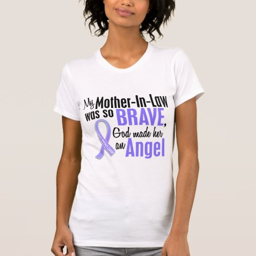 Angel 1 Mother_In_Law Stomach Cancer T_Shirt