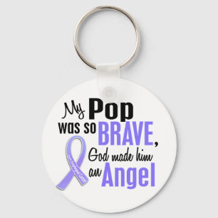 Angel 1 Pop Esophageal Cancer Keychain