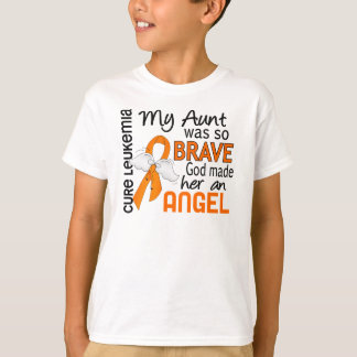 Angel 2 Aunt Leukemia T-Shirt