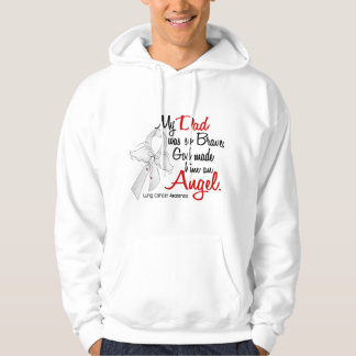 Angel 2 Dad Lung Cancer Hoodie