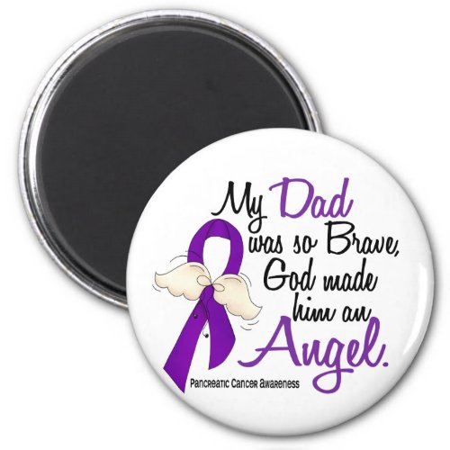 Angel 2 Dad Pancreatic Cancer Magnet