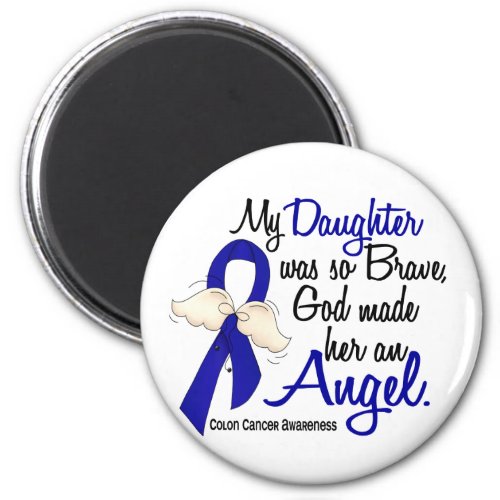 Angel 2 Daughter Colon Cancer Magnet
