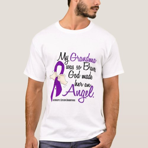 Angel 2 Grandma Pancreatic Cancer T_Shirt