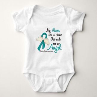 Angel 2 Ovarian Cancer Nana Baby Bodysuit