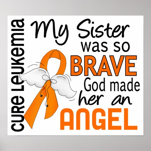 Angel 2 Sister Leukemia Poster