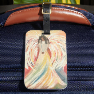  Angel Acrylic Luggage Tag