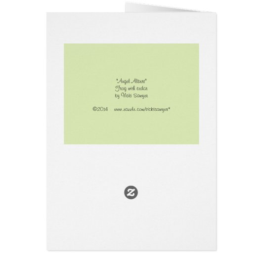 Angel Albert card (Back)