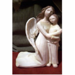 Angel and Child Cutout<br><div class="desc">This image symbolizes protection,  comfort,  forgiveness,  love,  gentleness,  goodness,  kindness,  patience,  strength,  trust,   faith etc.</div>