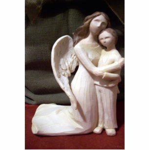 Angel and Child Cutout