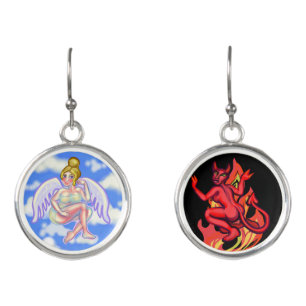 Angel And Devil Earrings