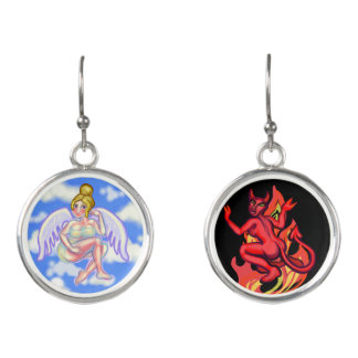Angel And Devil Earrings