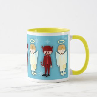 Angel and Devil Mug
