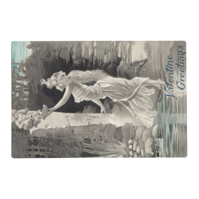 Angel and Goddess Valentine  Placemat (Front)