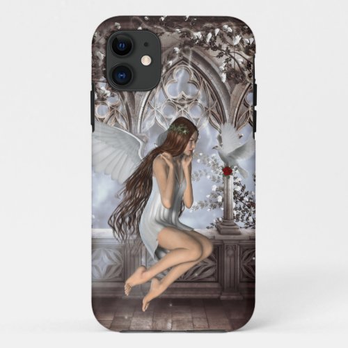 Angel and Her Dove iPhone 11 Case