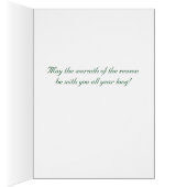 Angel and lamb card (Inside (Right))