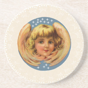 Angel And Stars Coasters