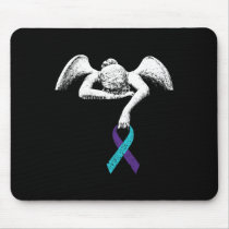 Angel And Suicide Awareness Suicide Prevention Clo Mouse Pad