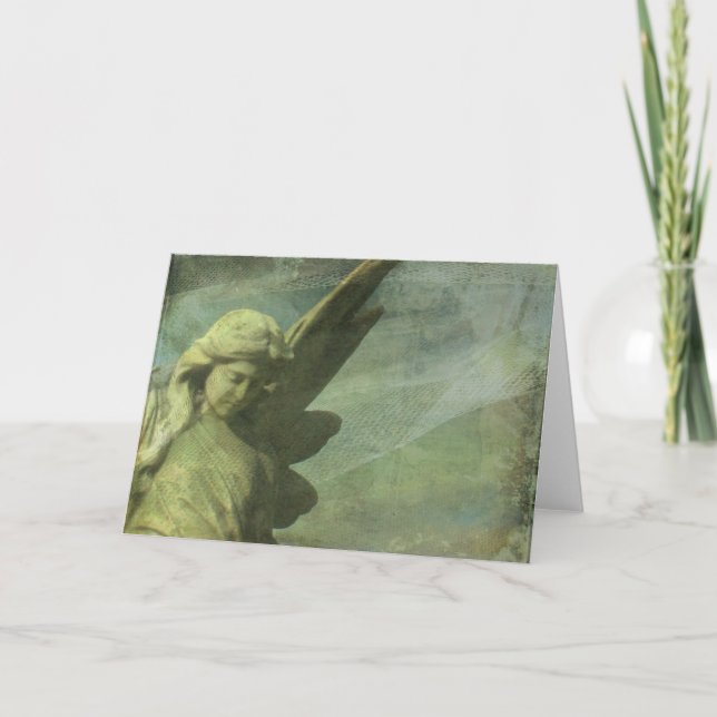 Angel and Textures Card (Front)