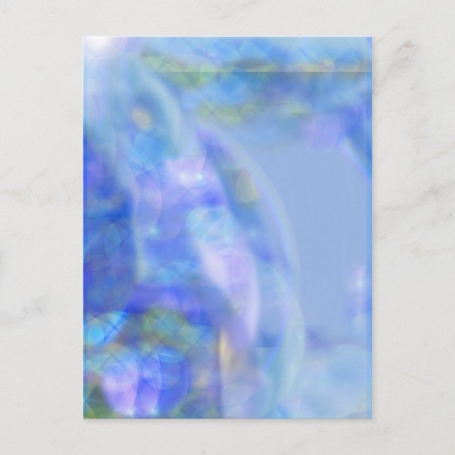 Angel Announcement Postcard (Front)