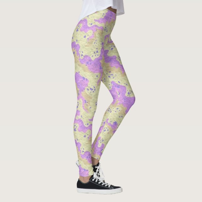 Angel Armor Camouflage Spandex Workout Leggings (Right)
