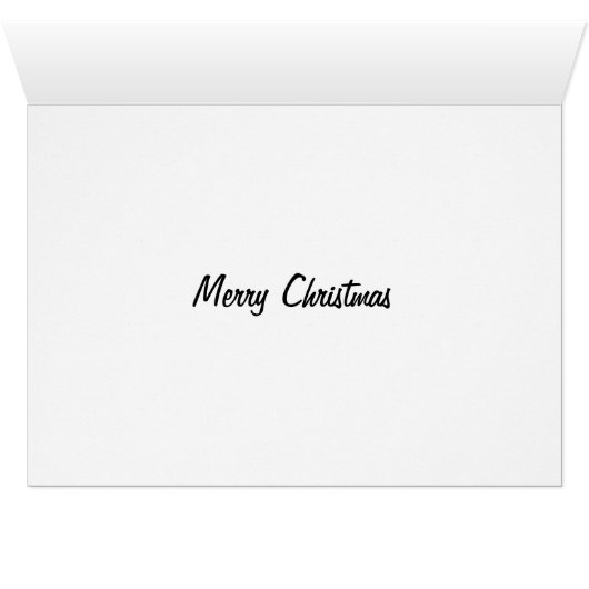 ANGEL AT CHRISTMAS SENDS YOU WISHES (Inside Horizontal (Bottom))