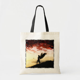 Angel at Dawn Tote Bag
