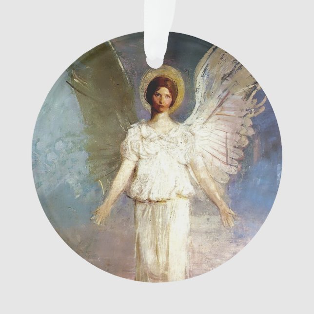 “Angel at Noon” by Abbott Thayer Ornament (Front)
