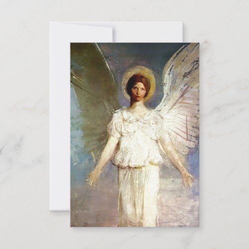 Angel at Noon by Abbott Thayer Thank You Card