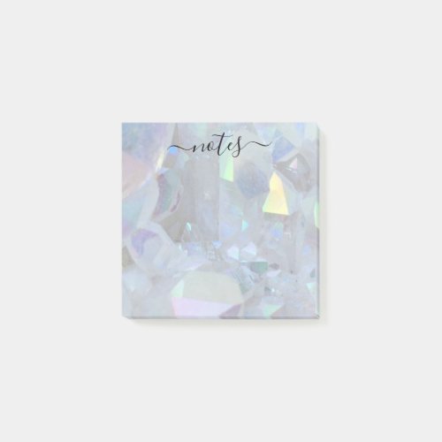 Angel Aura Quartz Modern Glam Note Pad