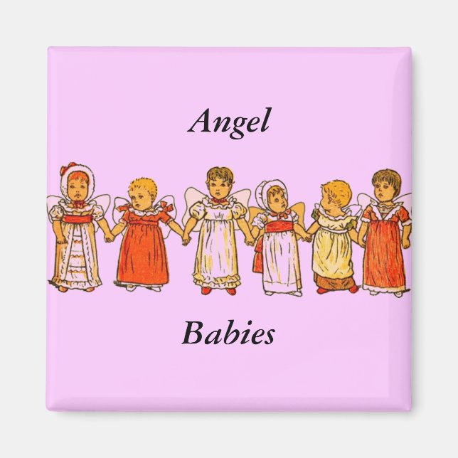 Angel Babies Magnet (Front)