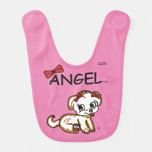 Angel Baby Bib (Front)