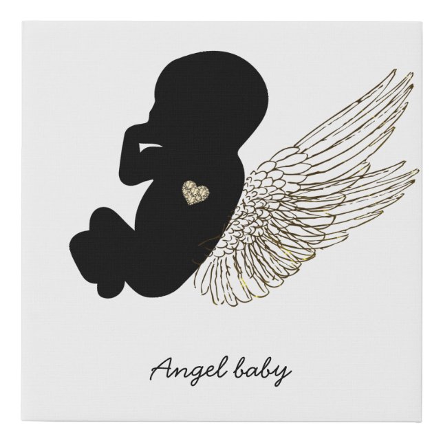 Angel baby canvas (Front)