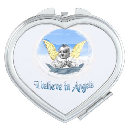 Angel Baby Compact Mirror
