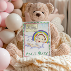 Angel Baby Inspirational Postcard