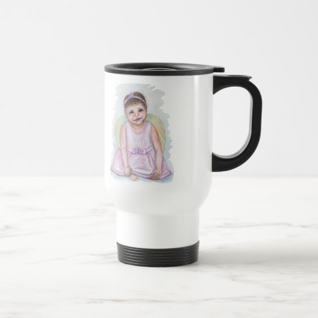 Angel Baby Travel Mug (Right)