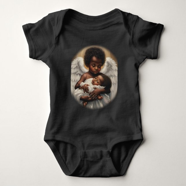 Angel babys baby bodysuit (Front)