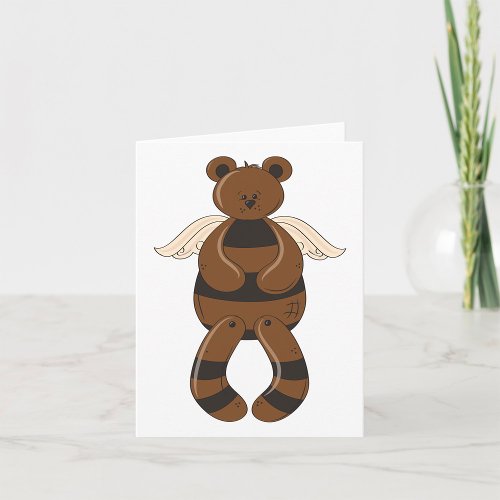 Angel Bear Card