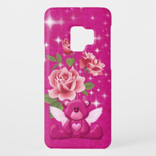 Angel Bear LuvU  Galaxy S3Case Case_Mate Samsung Galaxy S9 Case