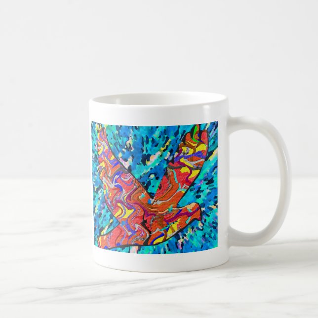 Angel Bird Coffee Mugs mug kitchen (Right)