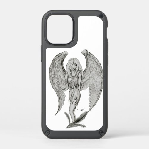 Angel _ Black and White Design Speck iPhone 12 Mini Case