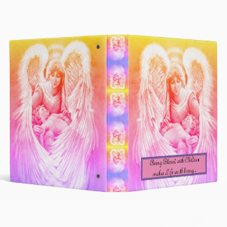 Angel Blessings 3 Ring Binder