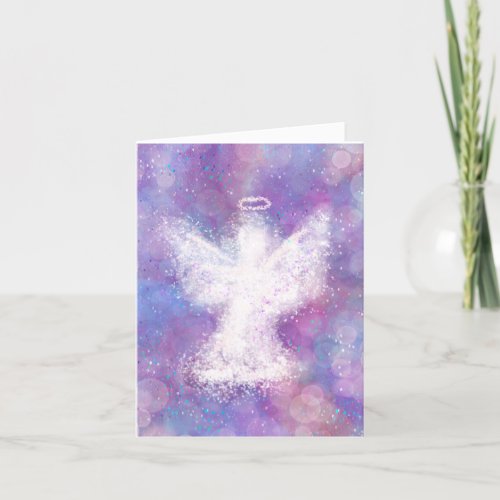 Angel Blessings  Difficult Times Card