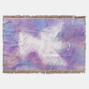 Angel Blessings Throw Blanket